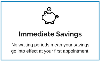 Discount Dental Plan immediate savings